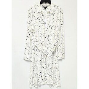 Isabella Oliver White Polka Dot Maternity Dress